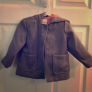 Cat and Jack bunny pea coat